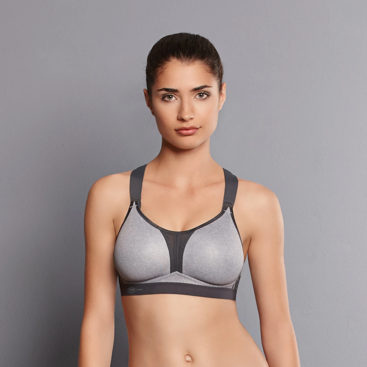 Anita Active - DynamiX Soutien Gorge De Sport Gris Chiné 3 Anita Active - DynamiX Soutien Gorge De Sport Gris Chiné