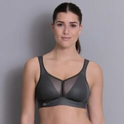 Anita Active - Air Control Soutien Gorge De Sport Avec Coques Anthracite