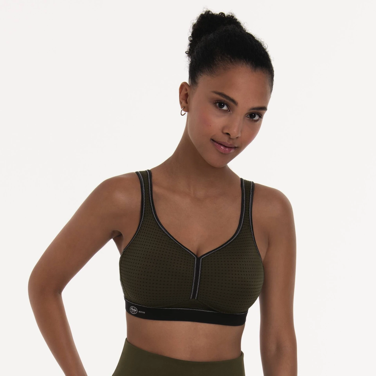 Anita Active - Performance Soutien-Gorge De Sport Moulé Dark Oliv/Schwarz 3 Anita Active - Performance Soutien-Gorge De Sport Moulé Dark Oliv/Schwarz