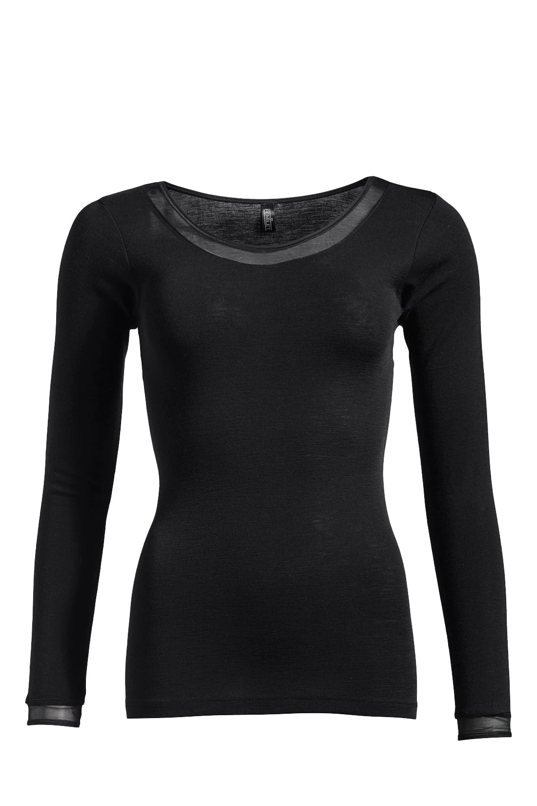 Femilet - Juliana T-Shirt À Manches Longues Noir 5 Femilet - Juliana T-Shirt À Manches Longues Noir – Image 3