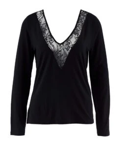 Aubade - Lazy Days Top Noir 9 Aubade - Lazy Days Top Noir -Sous-Vêtements Féminins RL74 NOIR 1