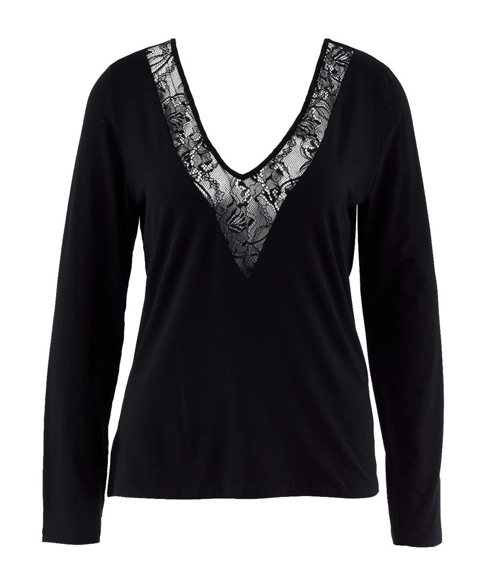 Aubade - Lazy Days Top Noir 6 Aubade - Lazy Days Top Noir – Image 4