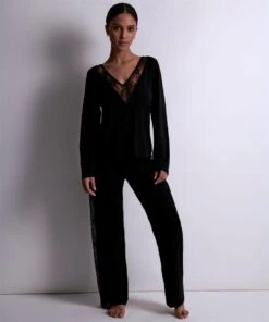 Aubade - Lazy Days Top Noir 8 Aubade - Lazy Days Top Noir -Sous-Vêtements Féminins RL74 NOIR 3
