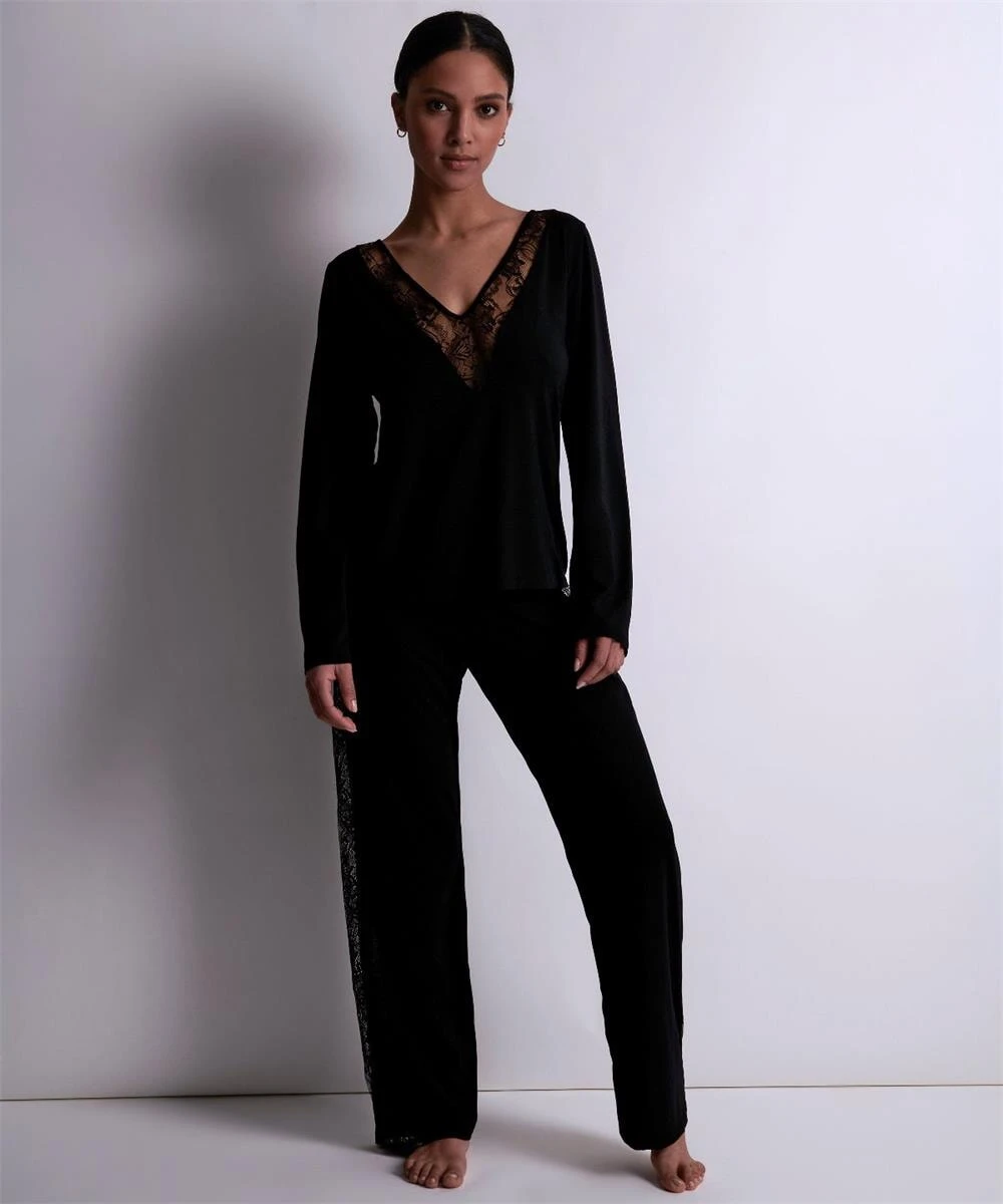 Aubade - Lazy Days Top Noir 5 Aubade - Lazy Days Top Noir – Image 3