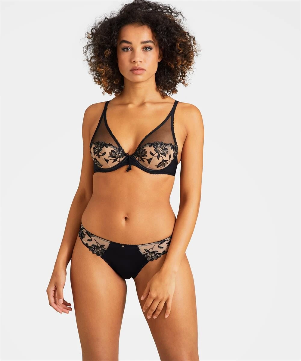 Aubade - Lovessence Slip Brésilien Noir 4 Aubade - Lovessence Slip Brésilien Noir – Image 2