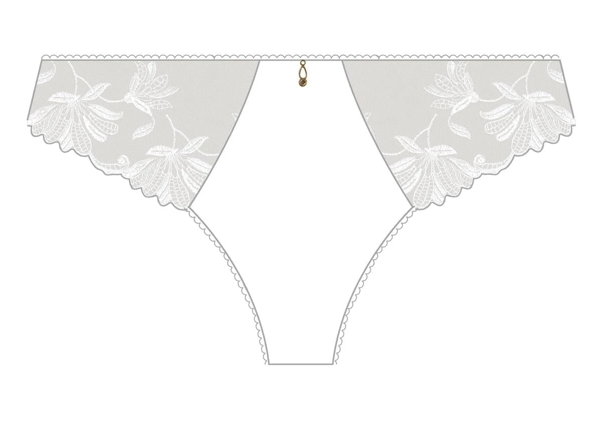 Aubade - Lovessence Slip Italien Blanc 3 Aubade - Lovessence Slip Italien Blanc