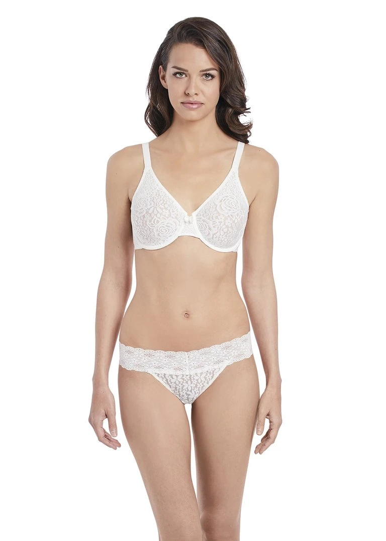Wacoal - Halo Lace Soutien Gorge Moulé Armatures Ivory 4 Wacoal - Halo Lace Soutien Gorge Moulé Armatures Ivory – Image 2