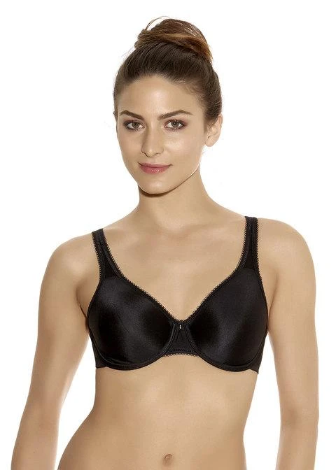 Wacoal - Basic Beauty Soutien Gorge Grand Maintien Avec Armatures Noir 3 Wacoal - Basic Beauty Soutien Gorge Grand Maintien Avec Armatures Noir