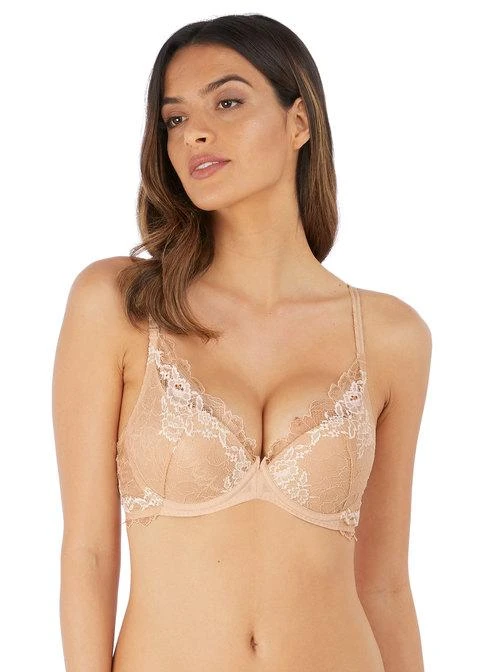 Wacoal - Lace Perfection Soutien Gorge Plunge Armatures Café Crème 3 Wacoal - Lace Perfection Soutien Gorge Plunge Armatures Café Crème