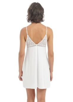 Wacoal - Raffine Nuisette Blanc -Sous-Vêtements Féminins WE148011 WHE back Wacoal Lingerie Raffine White Chemise