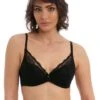 Wacoal - Ravissant Soutien Gorge Plunge Armatures Noir