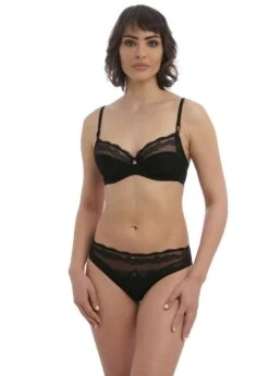 Wacoal - Ravissant Balconnet Armatures Noir -Sous-Vêtements Féminins WE600506 BLK alt1 Wacoal Ravissant Black UW Balcony Bra