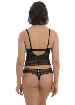 Wacoal - Ravissant Tanga Noir 6 Wacoal - Ravissant Tanga Noir -Sous-Vêtements Féminins WE600570 BLK back Wacoal Ravissant Black Tanga