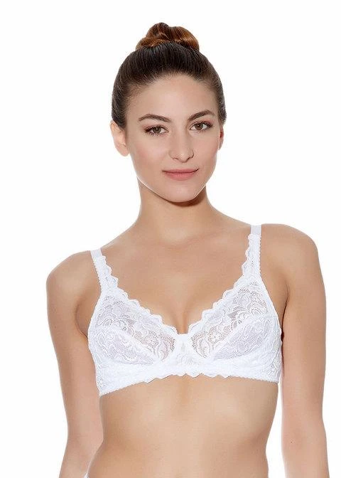 Wacoal - Eglantine Soutien Gorge Sans Armatures Blanc 3 Wacoal - Eglantine Soutien Gorge Sans Armatures Blanc