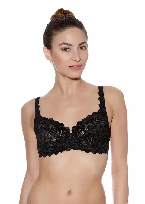 Wacoal - Eglantine Soutien Gorge Classique À Armatures Noir 3 Wacoal - Eglantine Soutien Gorge Classique À Armatures Noir