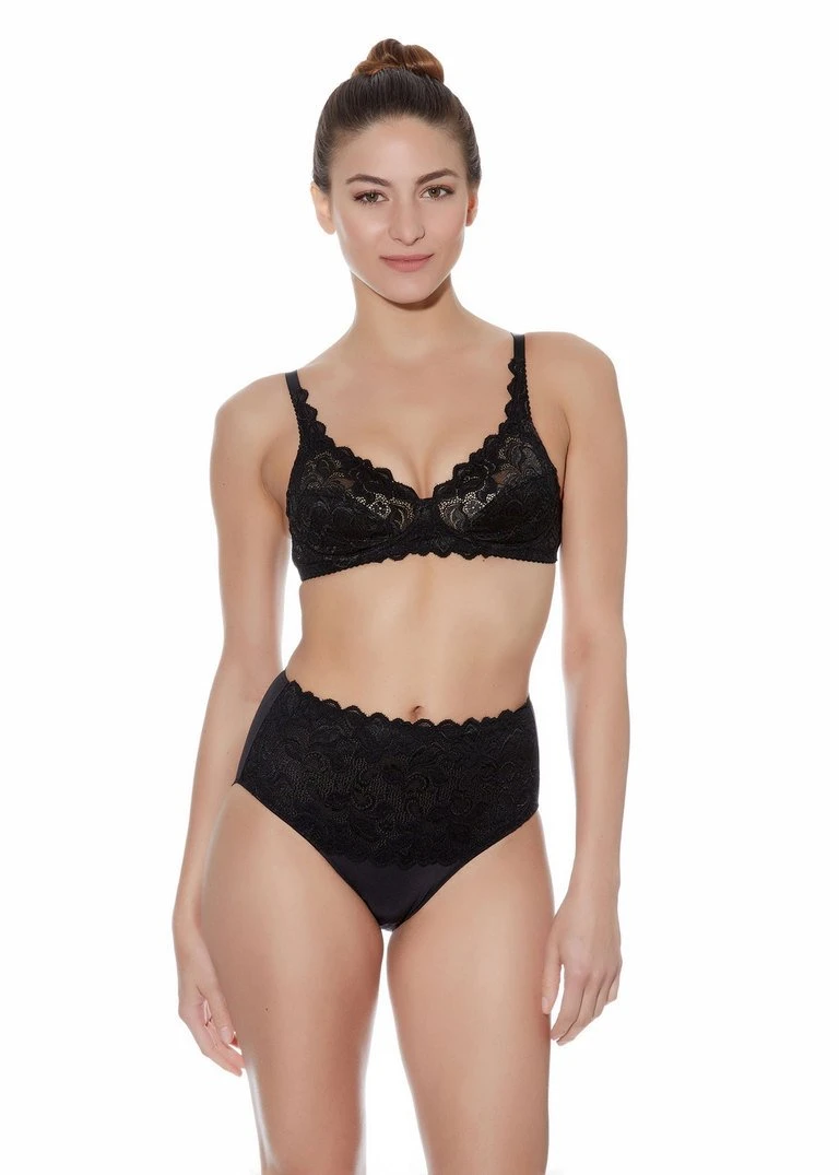 Wacoal - Eglantine Slip Galbant Noir 4 Wacoal - Eglantine Slip Galbant Noir – Image 2