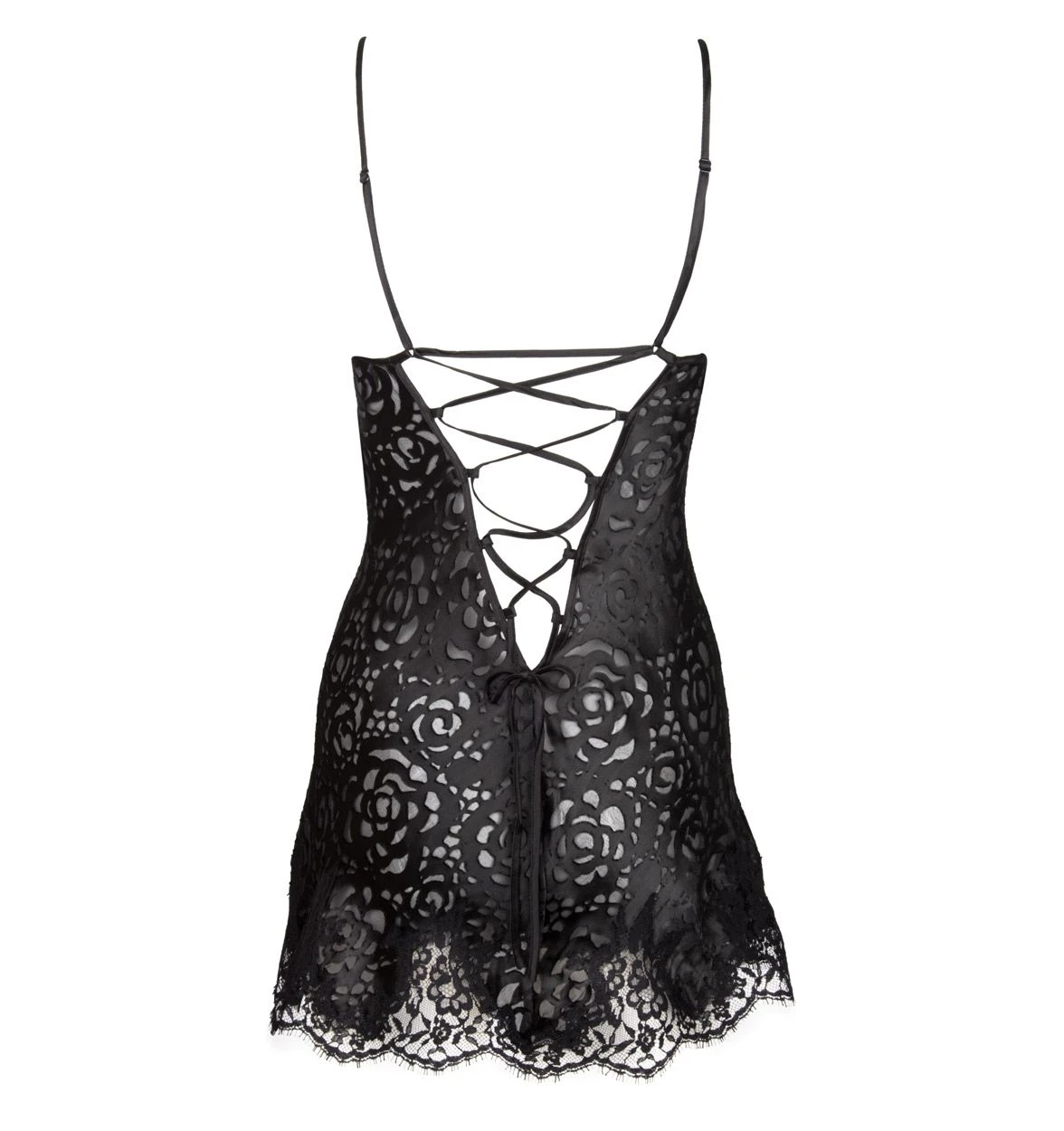 Lise Charmel - Dressing Floral Babydoll Noir 5 Lise Charmel - Dressing Floral Babydoll Noir – Image 3