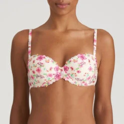 Marie Jo - Chen Soutien-Gorge Balconnet Rembourré Ivoire Nacré