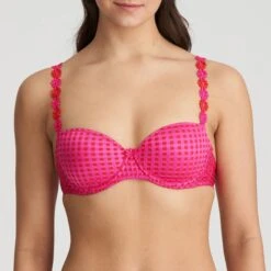 Marie Jo - Avero Soutien-Gorge Balconnet Rembourré Rose Électrique