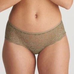 Sous-Vêtements Féminins 24 Marie Jo - Color Studio Shorty Dentelle Olive Doré