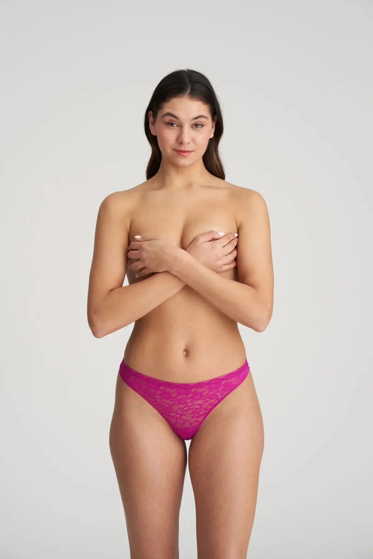 Marie Jo - Color Studio String Dentelle Fuchsia Fiesta – Image 3