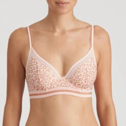 Marie Jo - Benicio Soutien-Gorge Plongeant Longline Rose Perlé