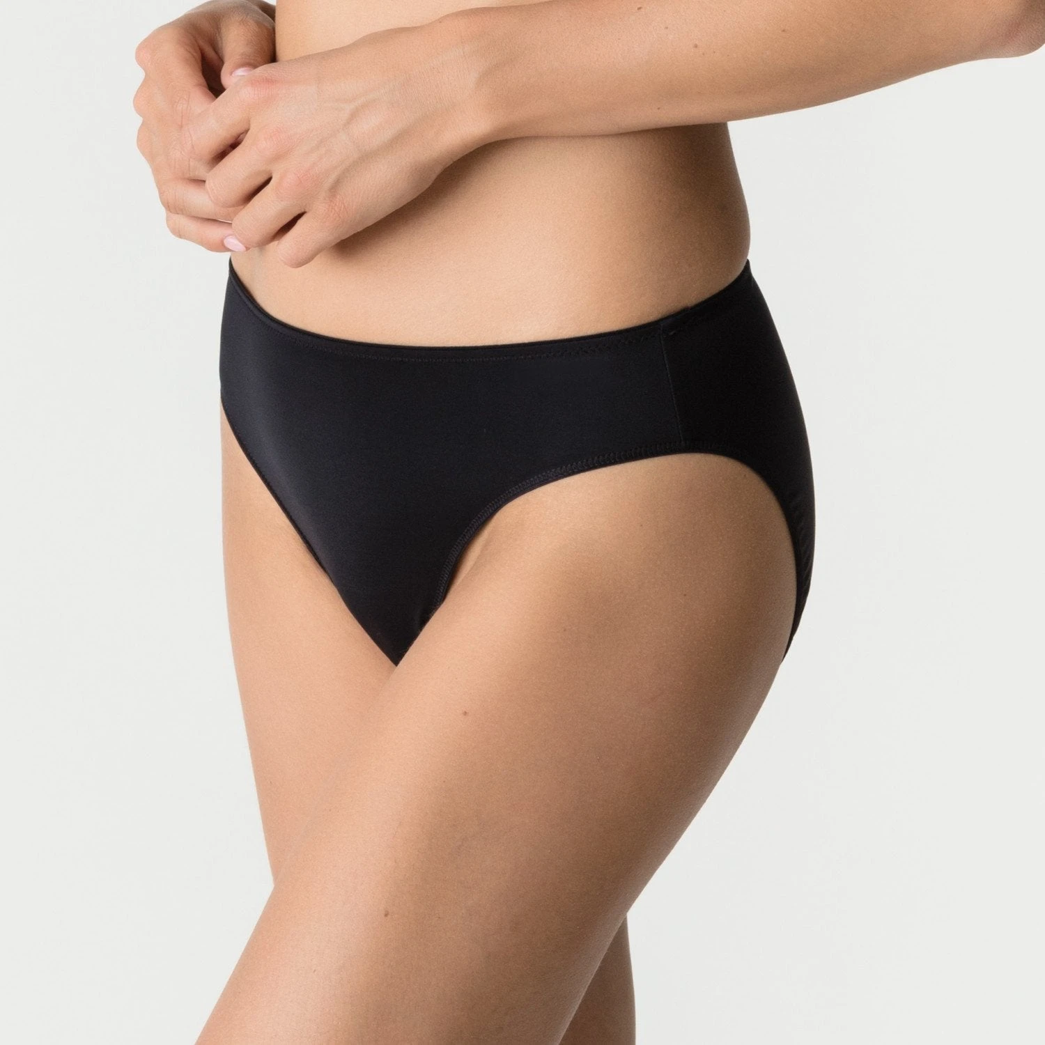 PrimaDonna - Satin Slip Brésilien Noir 4 PrimaDonna - Satin Slip Brésilien Noir – Image 2
