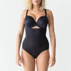 PrimaDonna - Perle Slip Taille Haute Gainant Charbon